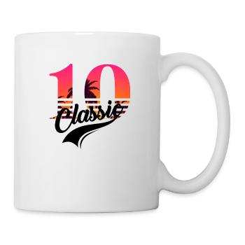 10th anniversary-10 years - Mug - white - Right