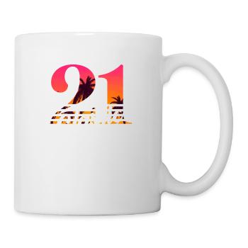 Vintage 1921-21st anniversary - Mug - white - Right