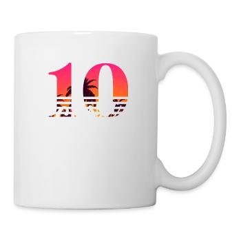 10th anniversary-10 years - Mug - white - Right