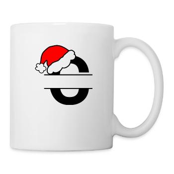 Christmas Alphabet Letter C to Customize - Mug - white - Right
