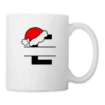 Christmas Alphabet Letter E to personalise - Mug - white - Right