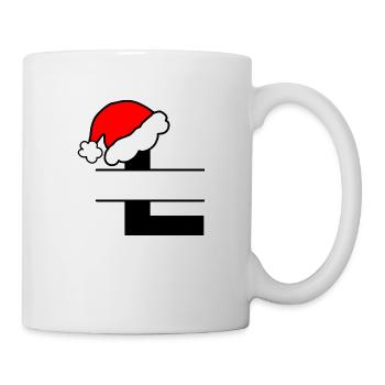 Christmas Alphabet Letter L to Personalise - Mug - white - Right