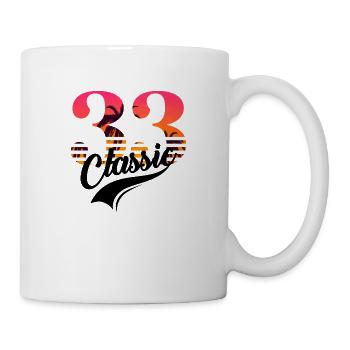 Vintage 1933-33rd anniversary - Mug - white - Right