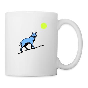 Wolf Moon - Mug - white - Right