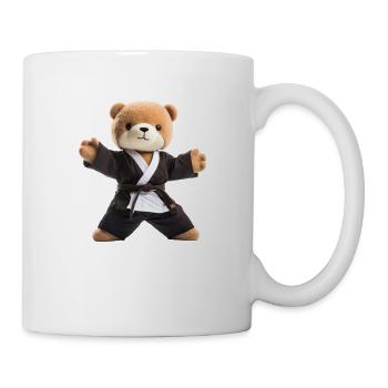 Karaté Ours - Mug blanc - blanc - Droite