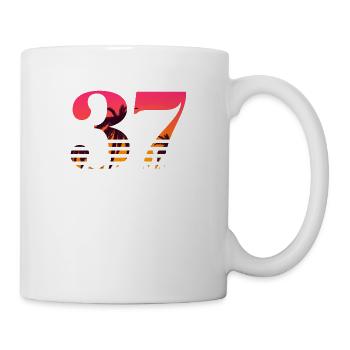 Vintage 1937-37e anniversaire - Mug blanc - blanc - Droite
