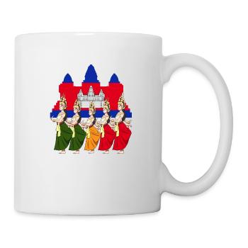 Cambodia Tradition Dance Khmer Apsara I Gift - Mug - white - Right