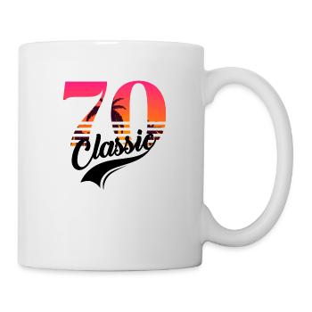 Vintage 1970-70th Anniversary - Mug - white - Right