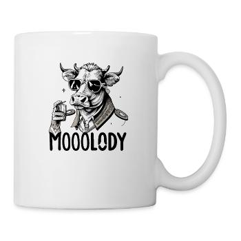 Mooolody - Tasse - Weiß - Rechts