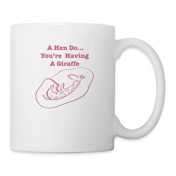 HavingAGiraffeHenDo - Mug - white - Right
