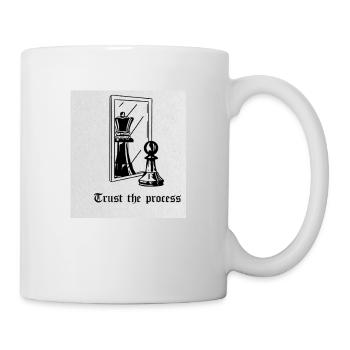 Trust the process - Tasse - Weiß - Rechts