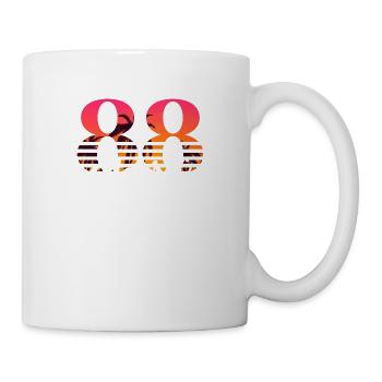 Jahrgang 1988-88th Anniversary - Tasse - Weiß - Rechts