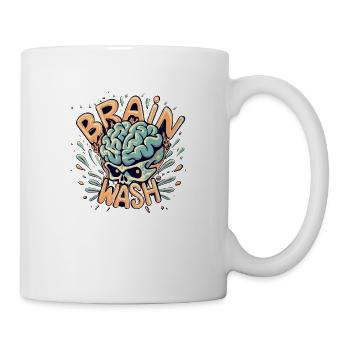 Brain wash - Mug - white - Right