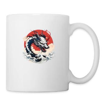 Japanese Dragon - Mug - white - Right