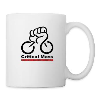 Critical Mass Celebrate Monthly Black / Red - Tasse - Weiß - Rechts