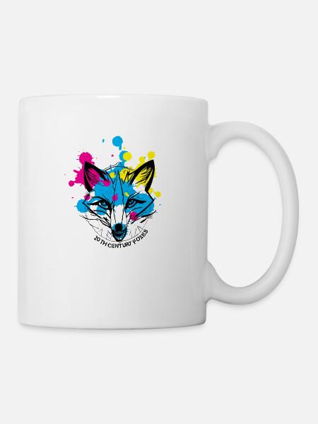 Splash Fox - Mug - white