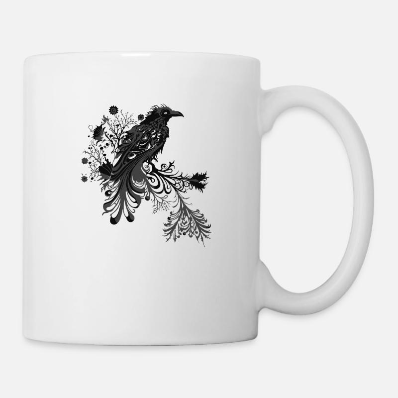 Raven 1 - Mug - white