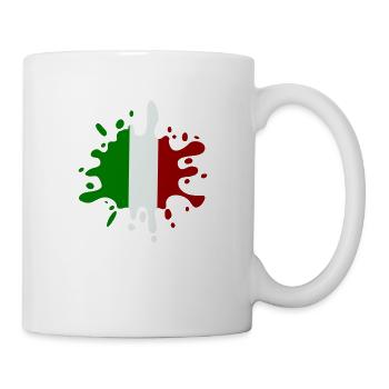 Une touche de couleur Italie - Mug blanc - blanc - Droite