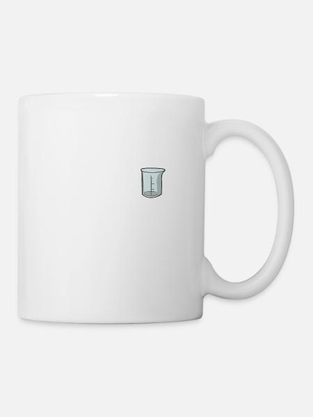 Prof de bechers - Mug blanc - blanc