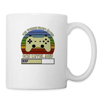 Level Up - Tasse - Weiß - Rechts
