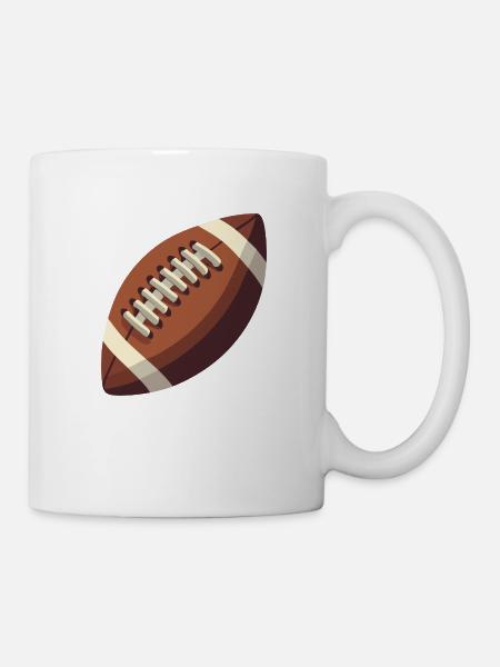 Fußball - Tasse - Weiß