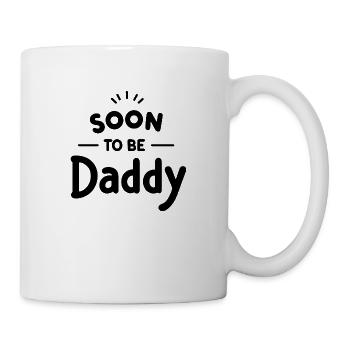 Bald Papa - Tasse - Weiß - Rechts