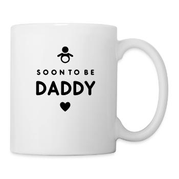Bald Papa - Tasse - Weiß - Rechts