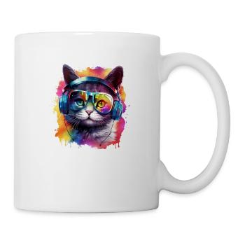 Mignon bébé chat pour les fans d’enfants et de chats, cadeau - Mug blanc - blanc - Droite
