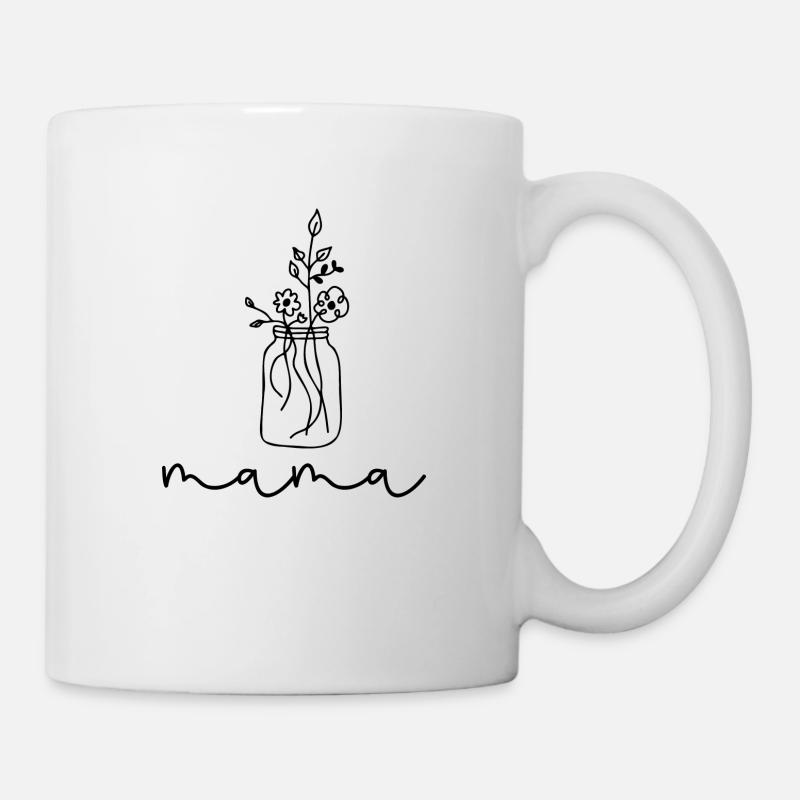Mama - Tasse - Weiß