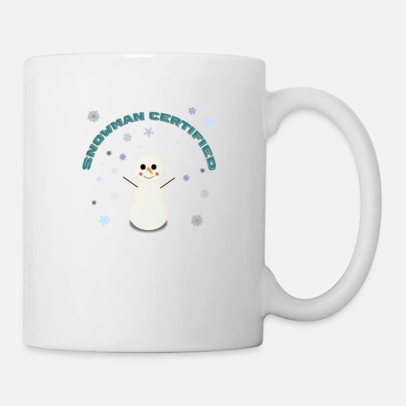 Snowman Certified - Mug - white