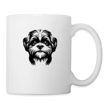 Cute little dog - Mug - white - Right