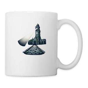 Abandoned Tower in the Dark - Mug - white - Right