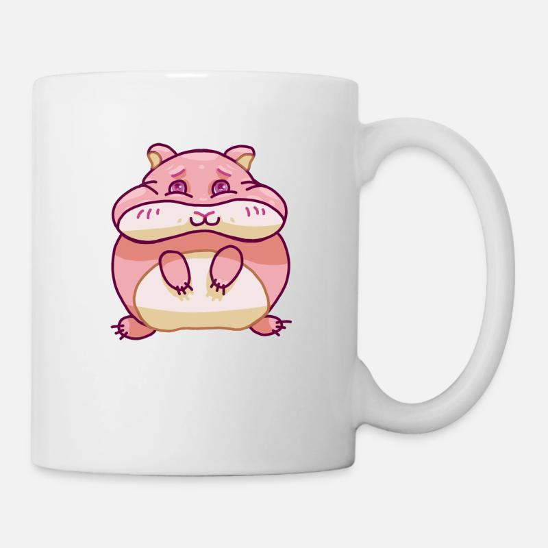 Hamster - Tasse - Weiß