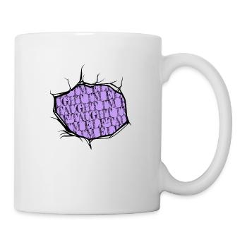 Dinosaur Lover Geek Happy Dino Baby Dork - Mug blanc - blanc - Droite