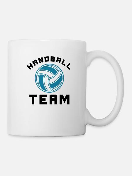 handball team - Tasse - Weiß