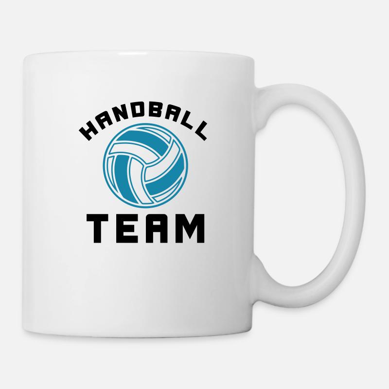handball team - Tasse - Weiß