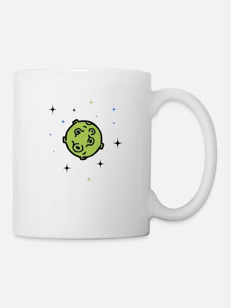 planet - Tasse - Weiß