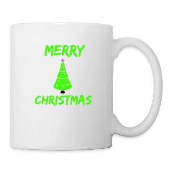 merry christmas - Tasse - Weiß - Rechts