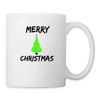 merry christmas - Tasse - Weiß - Rechts