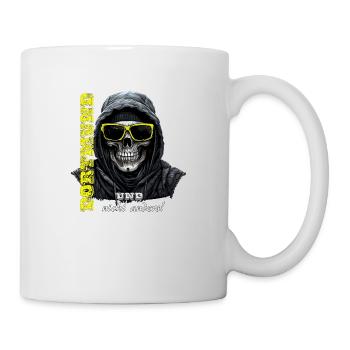 Dortmund und nicht anders! Dortmunder Ultras - Tasse - Weiß - Rechts