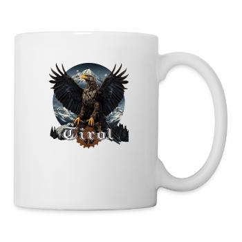 Tyrol T-Shirt Eagles & Mountains - Mug - white - Right