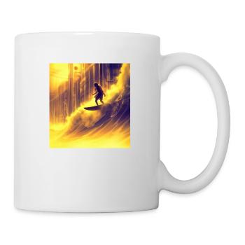 Surfing - Mug - white - Right