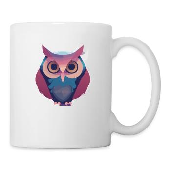 Dreaming Owl (Dreamy Animals Collection) - Mug - white - Right