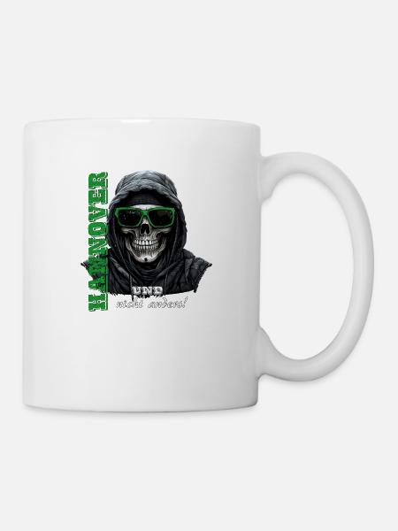 Hannover und nicht anders! Hannover Ultras Herren - Tasse - Weiß