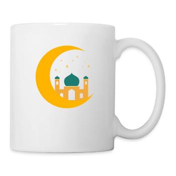 Ramadan Mubarak muslim islam Fasten moslem Allah - Tasse - Weiß - Rechts