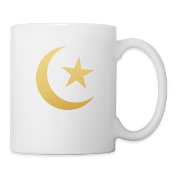 Ramadan Mubarak muslim islam Fasten moslem Allah - Tasse - Weiß - Rechts
