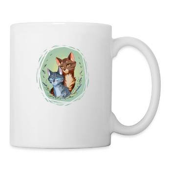 Jayfeather Jay Feather Leafpool Leaf Lake Cats - Mug - white - Right