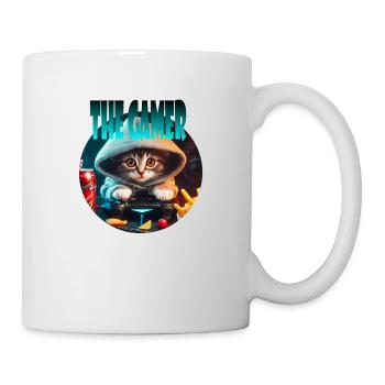 Gamer Cat - Mug - white - Right