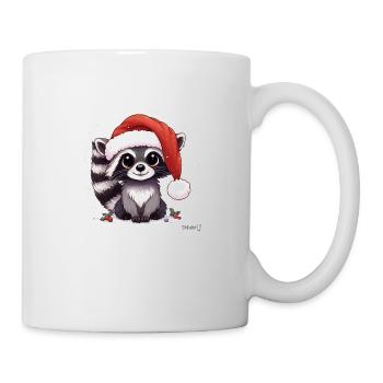 Raccoon Christmas - Mug - white - Right