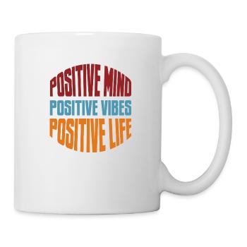 Positive Life - Mug - white - Right
